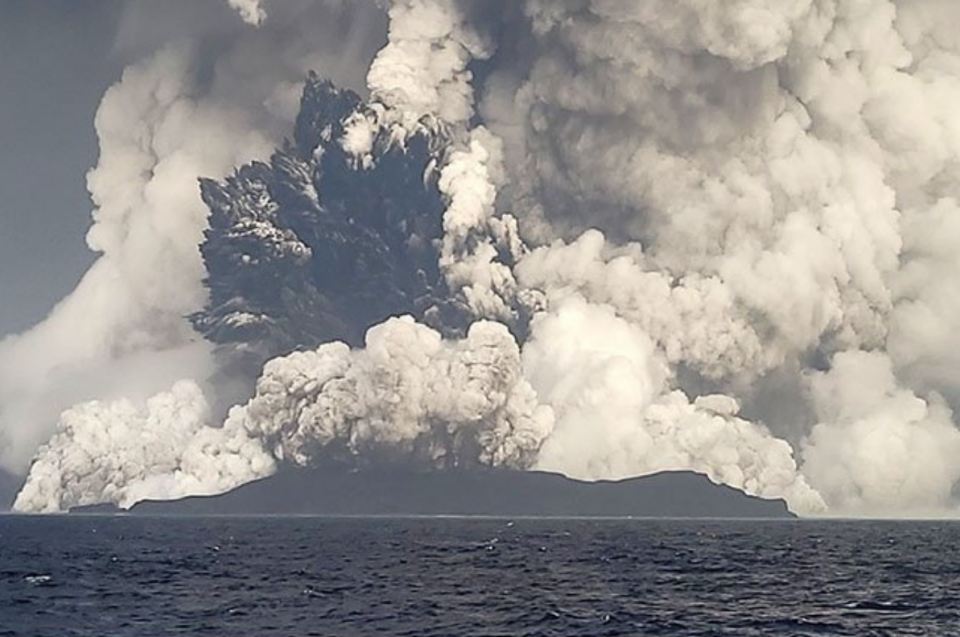 Tonga volcanic eruption