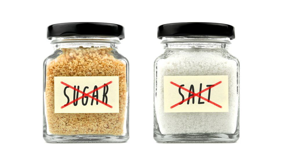 Salz, Zucker besteuern, um die Gesundheit zu verfolgen